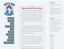Tablet Screenshot of letsfixalbany.org
